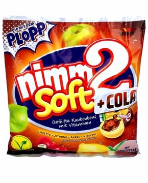 Nimm2 Soft + Cola 345g z Niemiec DE