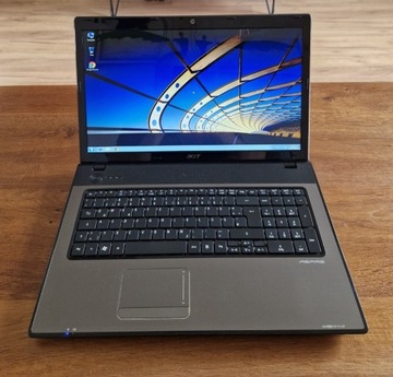 Laptop Acer Aspire 7741G 17,3" 4GB RAM 500GB HDD