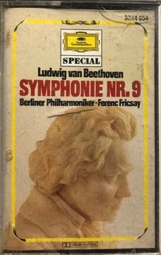 Beethoven Symphonie nr. 9 Berliner Kaseta audio