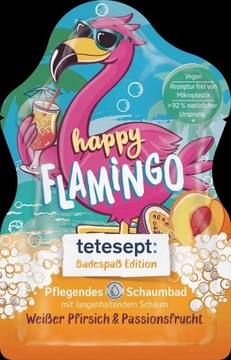 Tetesept, Happy Flamingo, Płyn do kąpieli, 40ml