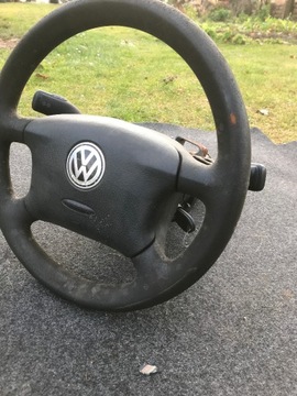 VW GOLF IV, kierownica, airbag, manetki, kluczyk