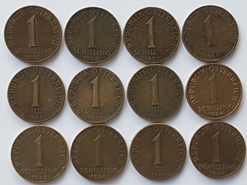 1 Schilling - 12 monet