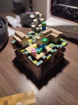 LEGO Minecraft micro world village 