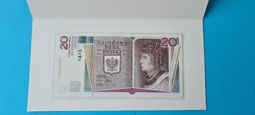 Banknoty kolekcjonerskie 20 zł 