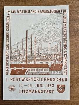 Karta pocztowa Łódź Litzmannstadt