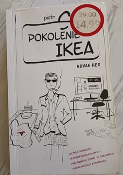 Piotr C"pokolenie IKEA" książka stan bardzo  dobry