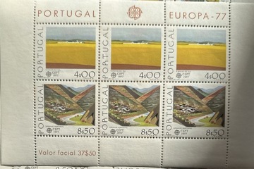 Portugalia blok piękny