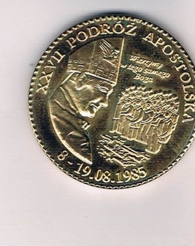 medal J.PII Kasablanka 1985 r