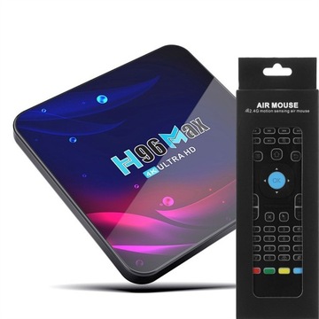 H96 MAX 2/16 GB ANDROID 11 SMART TV BOX 4K + MX3