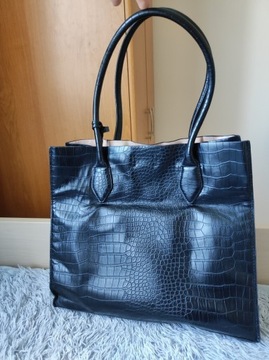 Torba czarna H&M shopper