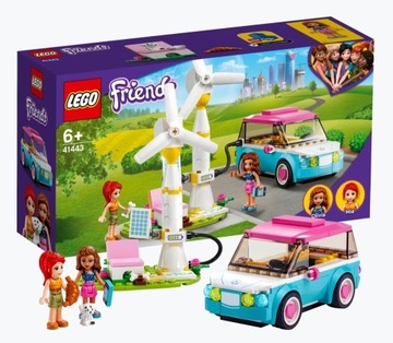 Klocki lego friends 41443 samochód elektryczny