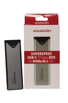Kieszeń na dysk AXAGON NVMe M.2 SSD