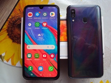 Samsung Galaxy A40  Po zalaniu