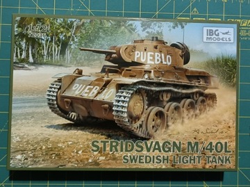 Stridsvagn m/40 L IBG Models nr 72036 1/72
