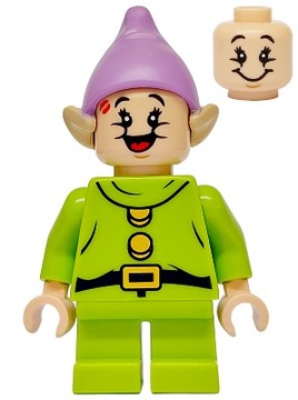 Lego figurka Dopey krasnoludek dis161 Disney