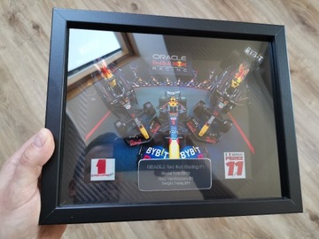 Red Bull Racing F1 Bburago w Ramce 3D 