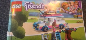 LEGO Friends 41333 Klocki LEGO Friends 'Furgonetka