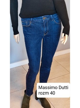 Jeansy skinny Massimo Dutti rozm 40