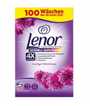 Lenor 6kg proszek Kolor Amethyst 100 prań