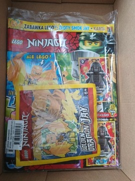 gazetka lego ninjago smoczy jay nowa w foli