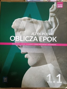 Podręcznik do j.polski Oblicza epok 1.1