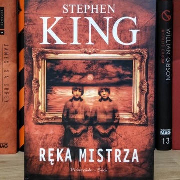 Książka Horror Stephen King Ręka mistrza powieść