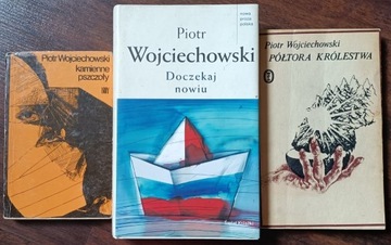 Piotr Wojciechowski 3 książki + autografy dedyk