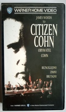 Kaseta wideo VHS Obywatel Cohn Citizen Cohn