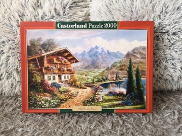 Puzzle Castorland 2000 kolekcjonerska Zielona seri