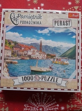 Puzzle Pamiętnik Podróżnika Perast 1000 TREFL 3+