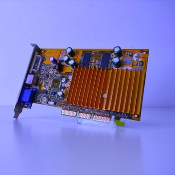 RETRO karta graficzna Nvidia GeForce FX5200 AGP 8X
