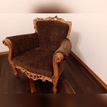 Fotel po renowacji