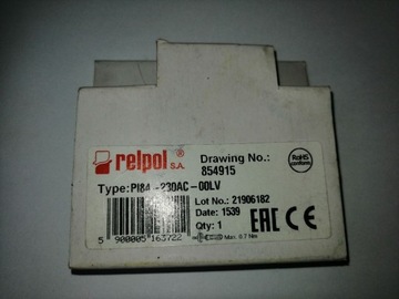 Przekaźnik Relpol PI84-230AC-00LV