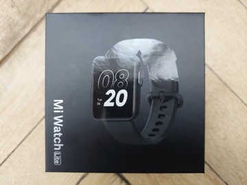 Nowy smartwatch Xiaomi Mi Watch Lite czarny gwar.