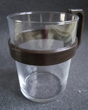 Duralex szklanka z plastikowym uchwytem