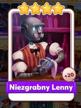 Niezgrabny lenny Coin Master Natychmiastowa wysył