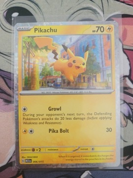 Pikachu McDonald 2023 Holo