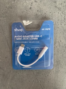 Audio adapter USB-C - mini jack 3,5mm