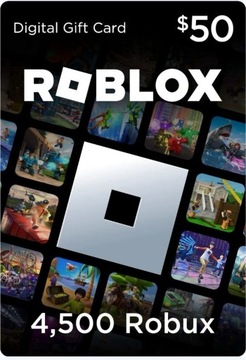 ROBLOX | ROBUXY | 4500 ROBUX | PC | PROMOCJA!