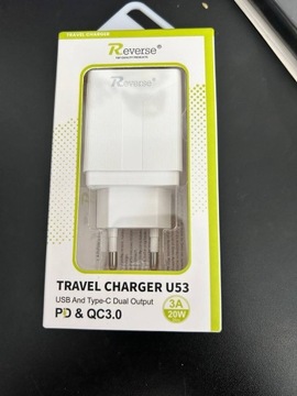 Kostka do ładowarki Travel charger U53 (typ c,usb)