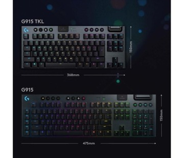 Logitech G915 G815 Wymiana switcha przełącznika