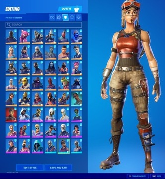 konto fortnite OG renegade raider