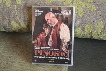 PINOKIO: BOB HOSKINS: 2 DVD:  POLSKIE WYDANIE