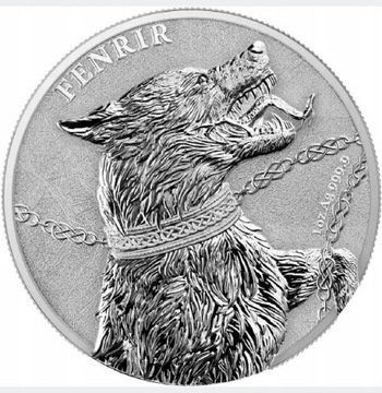 Srebrna Moneta 1oz Fenrir