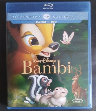 Bambi Jelonek PL Blu-Ray + DVD unikalne wydanie 