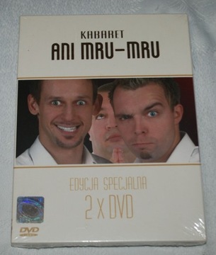 Kabaret Ani Mru Mru edycja specjalna 2 DVD nowa