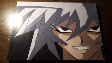 Plakat - Yami Bakura z serii Yu-Gi-Oh! w antyramie