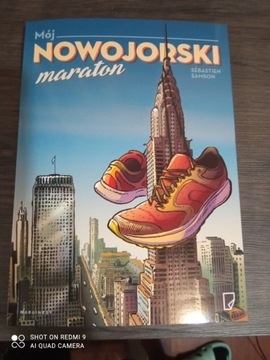 Komiks "Mój nowojorski maraton" Sébastien Samson 