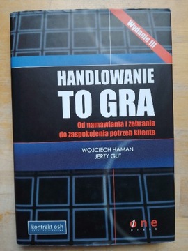 Wojciech Haman/Jerzy Gut - Handlowanie to gra (książka + CD) jak nowa 