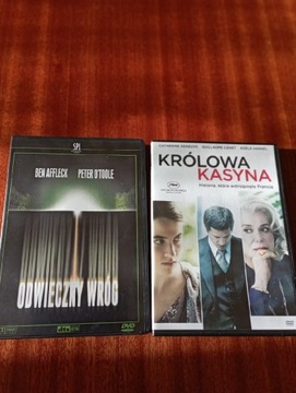 Królowa kasyna+ Odwieczny wróg.DVD.Nowe.